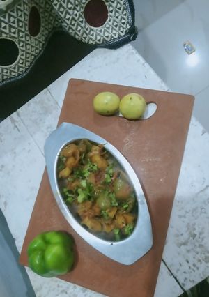 A picture of Tangy bell pepper 😋.