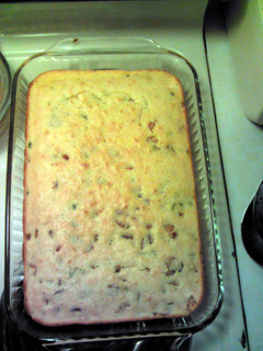 A picture of Brenda's Bacon Jalapeno Cheese Cornbread.