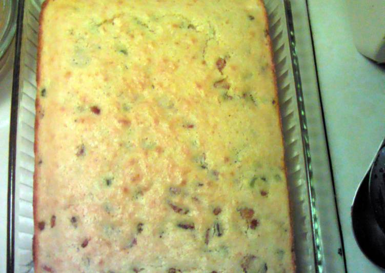 Recipe of Favorite Brenda's Bacon Jalapeno Cheese Cornbread