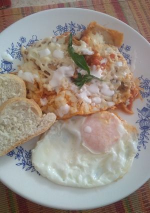 Una foto de Chilaquiles!!