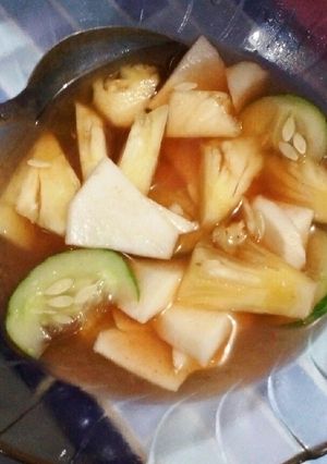 Foto resep Asinan buah segar