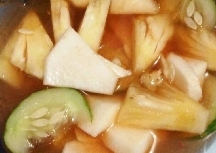 Cara Memasak Asinan buah segar, Bikin Ngiler