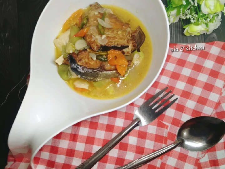 Langkah Mudah untuk Membuat Resep Sayur mangut terong tahu yang  Bikin Ketagihan Anti Ribet, Uenak Banget