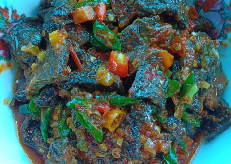 Resep PARU BALADO endul 😚 Anti Gagal