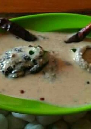 A picture of Dry Mango Raita.