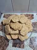 Galletitas de avena y coco, miel con chocolate blanco 🍘🥥🍯
