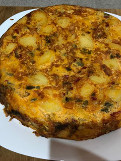 Una foto de Tortilla campera al horno