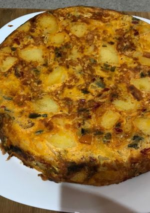 Una foto de Tortilla campera al horno