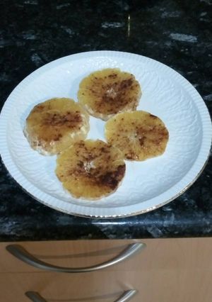 Una foto de Naranjas con canela y azúcar