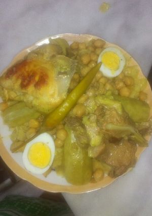 صورة لوصفة تريدة قسنطينية