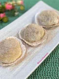 Foto resep 401. Mochi Wafer Karamel Latte (Tanpa Tepung Ketan)