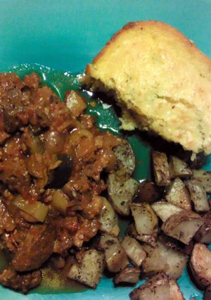 A picture of Brenda's Beef (or Pork) Vegetable Stew.