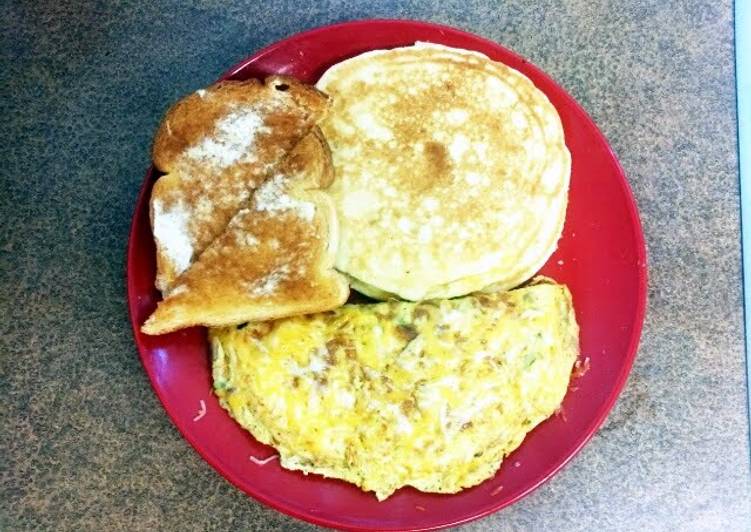 Recipe of Award-winning omlet and pancakes