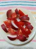 Ensalada roja con cherry