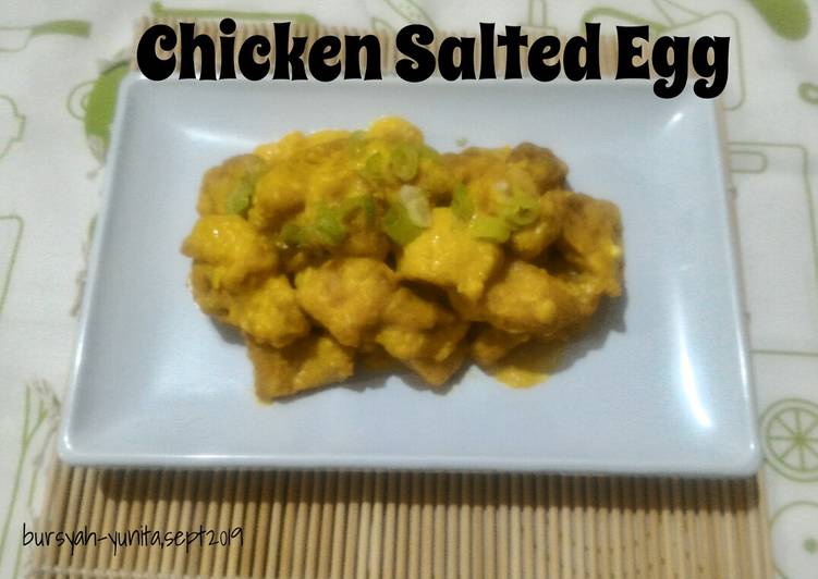 Resep Chicken Salted Egg, Lezat Sekali