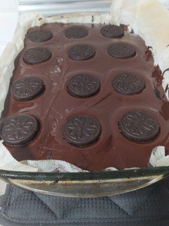 Una foto de Brownie de oreo
