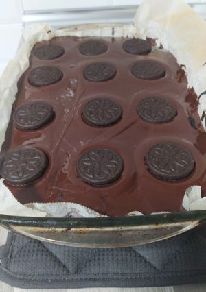 Una foto de Brownie de oreo