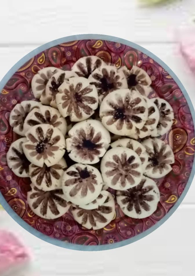 عکسی از دستور شیرینی برنجی