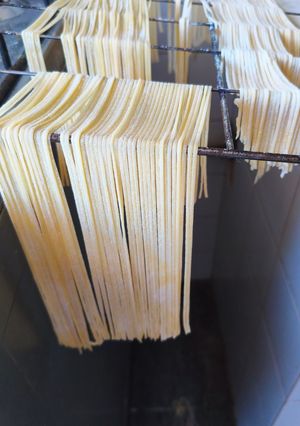 Una foto de Tallarines caseros fácil