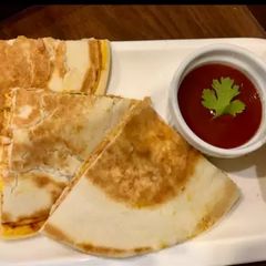 A picture of Chicken quesadillas.