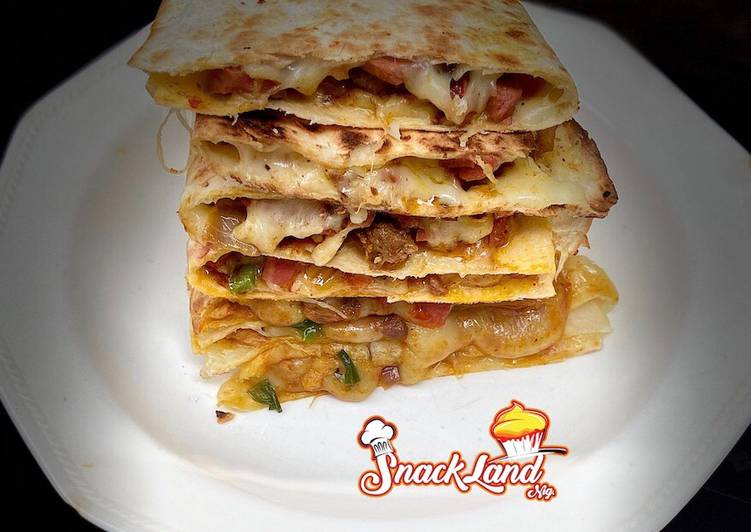 Easiest Way to Prepare Quick Quesadilla