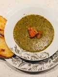 Pea Dal (Yellow Split Peas) with Garden Herbs