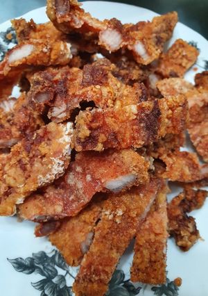 A picture of Hakka Fried Pork Belly.