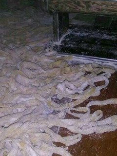 Una foto de Fideos caseros súper fácil!!