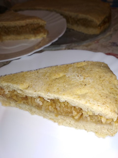 Almás pite "torta", mentesen recept fotója