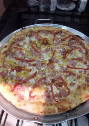Una foto de La mejor masa la mejor pizza
