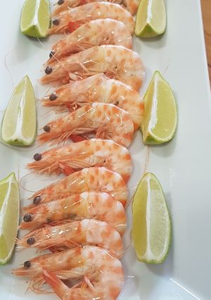 Una foto de Cómo cocer langostinos