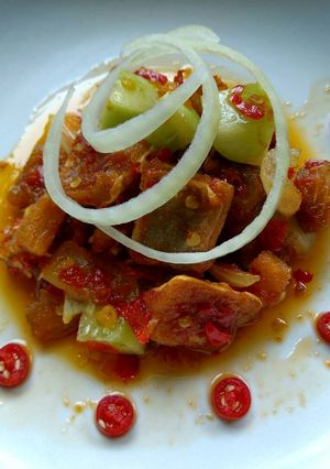 Foto resep Sambal Goreng Ikan Asin Jambal Roti