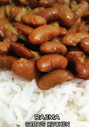A picture of Rajma (perfect rajma recipe).