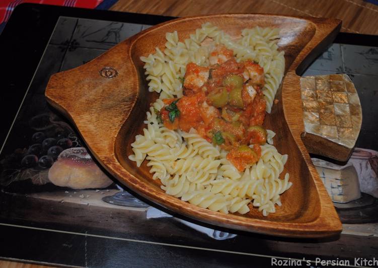 Steps to Prepare Homemade Sweet chilli and tomatoes pasta