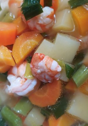 Foto resep Sup udang 🍤