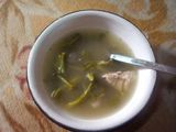 شوربة البروكلي بالفراخ