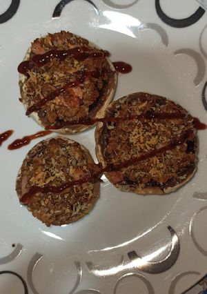 Una foto de Champiñones bbq