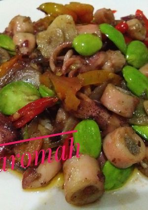 Foto resep Cumi Asin Pete