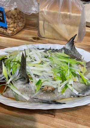 清蒸夢幻石鯛 的食譜成品照片