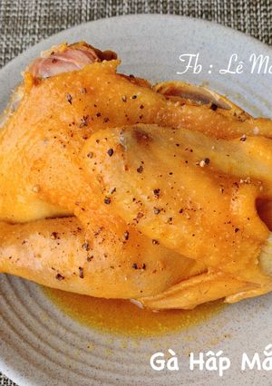 Hình của món Gà Hấp Mắm - đơn giản nhanh gọn😋 mà ngon rụng nụ🤣.