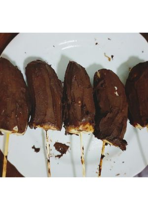 Foto resep Es Pisang Coklat