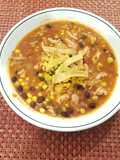 Sopa de tortilla mexicana