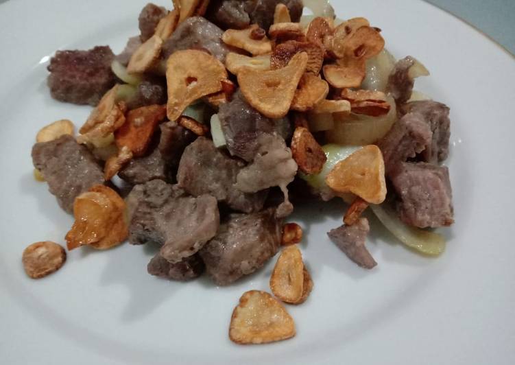 Bagaimana Membuat Saikoro Beef, Lezat Sekali