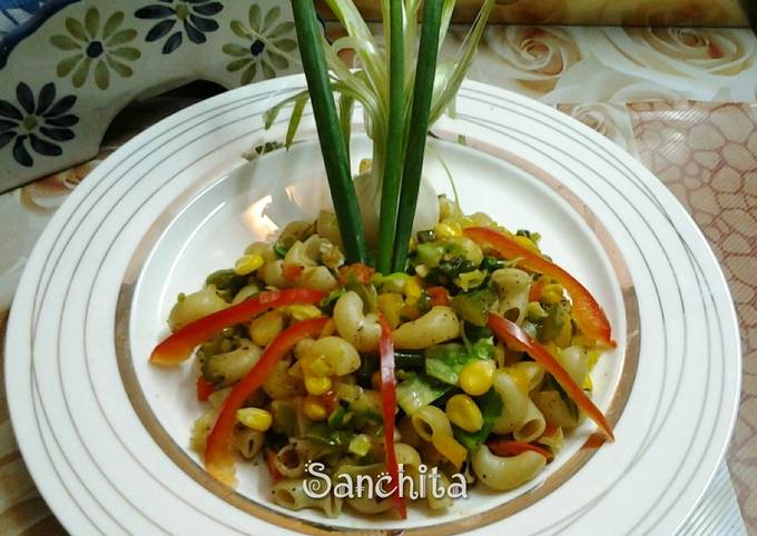 Recipe of Award-winning Macaroni Mix Veg Salad