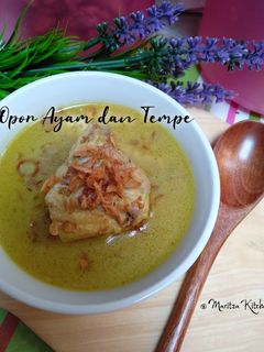 Foto resep Opor Ayam dan Tempe