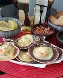 Ostiones a la parmesana