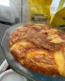 Panqueque de manzana, coco y avena