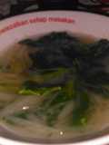 Sayur pepaya dan bayam (jangan kunci)