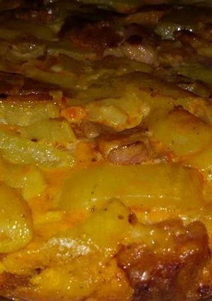 Una foto de Tortilla de papa a la Española