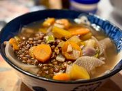 Une photo de radis soupe